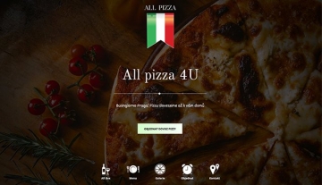 Web na prodej - All Pizza